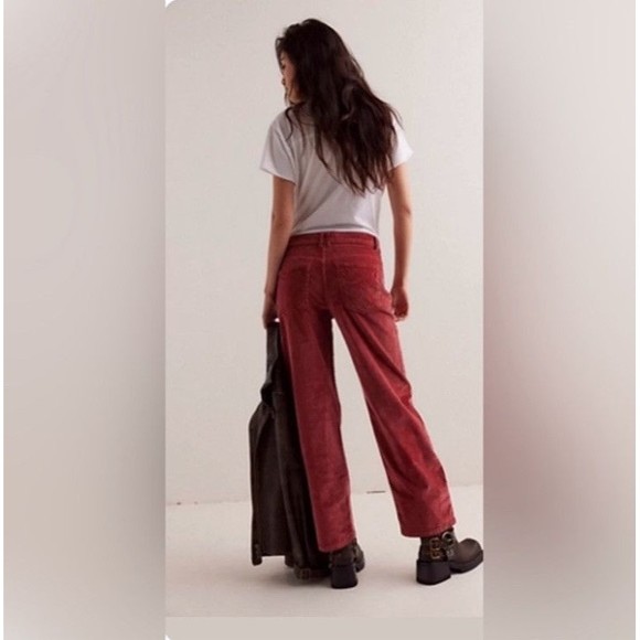 WE THE FREE Risk Taker High Rise Straight Corduroy Pants Women's Sz 29 NEW $128 - Picture 12 of 16